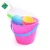 Import popular plastic high quality water good children bucket and spade sets beach toy from China
