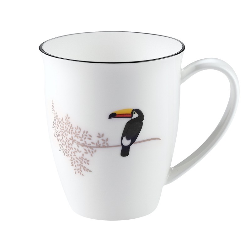 Popular Top Grade Ceramics Matt White Yellow Cheap Coffee Mug For Personalized