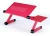 Import Portable Adjustable Folding Aluminum Stand Lap Laptop Desk/Stand/Table with Cooling Fan and Mouse Pad from China