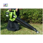 portable petrol/ gasoline engine leaf blowing/suction/crushing all in one machine for factory price