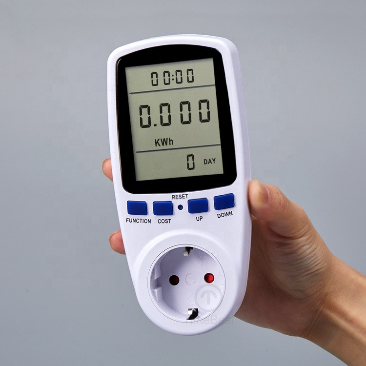 Buy Power Meter Energy Counter Consumption Usage Monitor Plug from ...
