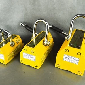 Powerful steel plate Manual permanent Lifting magnetic lifter 100 200 400 600 kgs 1 1.5 2 ton