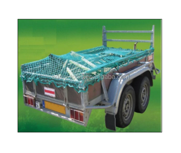 PP material Heavy duty Truck elastic plastic hooks car webbing nylon luggage trailer cargo net