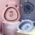 Import Premium PP material cute calf design small collapsible baby wash basin for bath from China