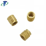 Press-in Brass Threaded Insert For Plastic Injection Molding