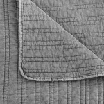 Prewashed Durable quilted plain king size bedspread