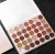 Import Private label vegan makeup eyeshadow Custom colors warm matte shimmer eyeshadow palette from China