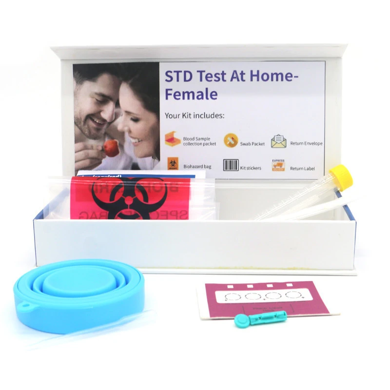 private women Sexual health microbiology test kit medical diagnostic test kits STD test Kit