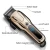 Import Professional Barber Hair trimmer for Men 2 Speed Adjustable Cordless Hair Trimmers Haircut Trimmer Rechargeable Haircut kit from China