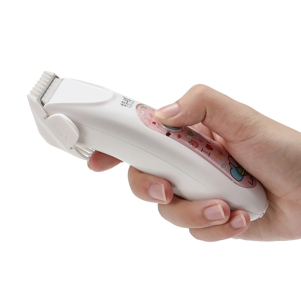 Professional highest quality CE certificate ceramic cutting blade electric baby hair trimmer clipper
