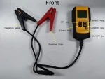 Professional Portable car battery test type 12V battery tester with printer