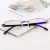 Import Promotional Square Blue Light Blocking Plastic Rimless Reading Glasses Wholesale Ready Stock For Women Men from China