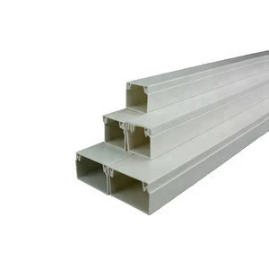 pvc extruded close slot wiring ducting , ce ul pvc wiring ducts
