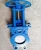 Import PZ73X double flange hand operated knife gate valve from China