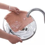 QY Kitchen cleaning towel anti-greasy  high-efficiency super absorbent microfiber cleaning cloth household dishwashers