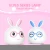 Import Rabbit LED Baby Kids Night Light, Cute Multicolor Silicone Soft Nursery Lamp from China
