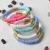 Import Rainbow Polymer Clay Tiny Bead Spacers Crafts Bracelets,6x1mm Flat Rondelle Vinyl Disc Heishi Loose Bead Bracelet Supplies from China