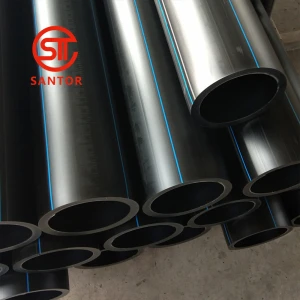 Raw Material 110mm Hdpe High Density Polyethylene Flexible Drainage Pipe