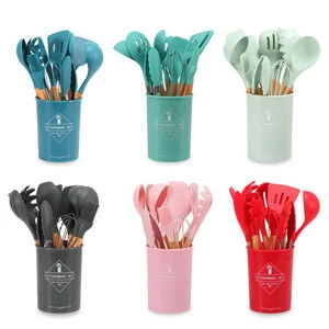RAYBIN 11PCS Silicone Cooking tools Kitchen Utensil Set