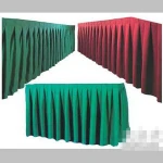 Rectangle Banquet Table Skirt