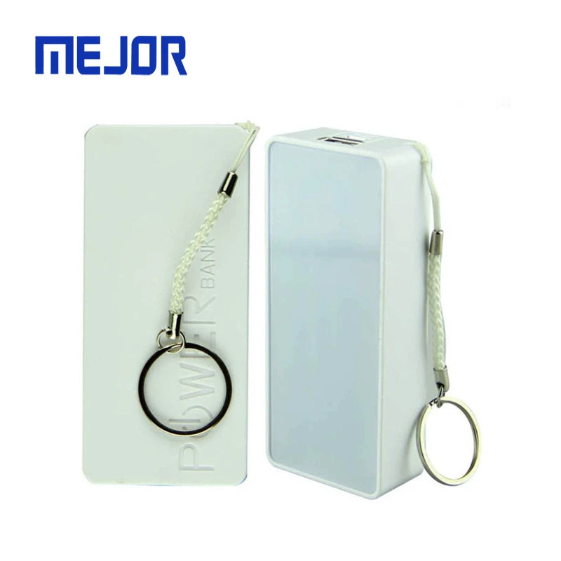 Rectangle gift perfume PowerBank keychain 2 portable Usb charger 5000mah mini oblong power banks