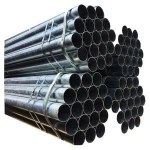 Renyun new DN100 hot-dip galvanized Q235B material KBG metal threading galvanized round tube 4 inch processing 114*4*6000