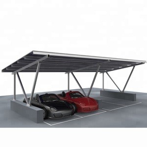 Residential Mini Solar Powered Garage For Two Cars