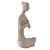 Import resin abstract sculpture yoga statues from China
