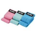 Resistance Bands Durable Colourful Elastic Fabric Fitness Exercise Hip Circle Bands