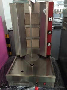 restaurant LPG gas doner kebab grill machine