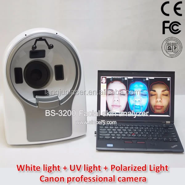 RGB PL UV 3 Spectrums facial skin analyzer/ Skin analysis machine