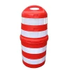roadway safety 100% un-recycled PE traffic barrier crash bucket