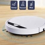 Robot Vacuum and Mop Combo 2 in 1 App Control Slim Mopping Robotic Vacuum Cleaner for Hard Floor, Low Carpet, Pet Hair