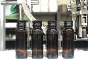 Rotary Type Oral Liquid Filling Equipment / Rotary Type Liquid Medicine Essential Oil Filling Machine