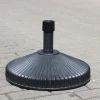 round plastic water-filled market umbrella base