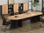 Import Rounded Large White Meeting Boardroom Table from China