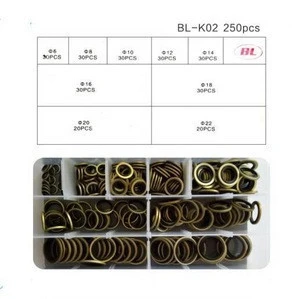 rubber metal Self-Centered bonded seal washer/gasket in box packing