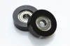 Rubber Pulley Wheels With Bearings / Rubber Ball Bearing Drawer Rollers /Rubber Sliding Folding Door Roller