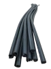 Rubber spiral tubes for wiring harnesses