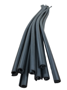 Rubber spiral tubes for wiring harnesses