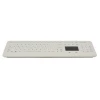 Rugged Silicone Rubber Hygienic Medical Washable Keyboard Industrial With Touchpad Desktop