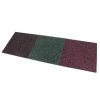 Safety rubber floor Indoor starry composite buckle sports floor mat