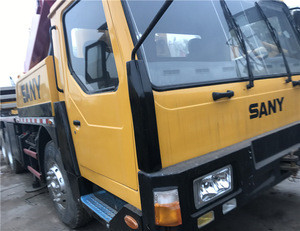 sany mobile crane 25t secondhand high quality crane Sany 25t truck crane/sany 50ton crane/QY50C mobile truck crane