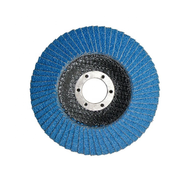 SATC Abrasive tools T29 100*16mm blue Zirconia Oxide flap disc, Grit 40,60,80,100,120
