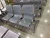 Import school furniture 3 seaters stainless steel airport station hospital waiting chair from China