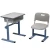 Import School used single study desk and chair study table school furniture from China