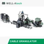 Scrap Cable Wire Grinding and Separate Recycling Machine Copper Cable Granulator
