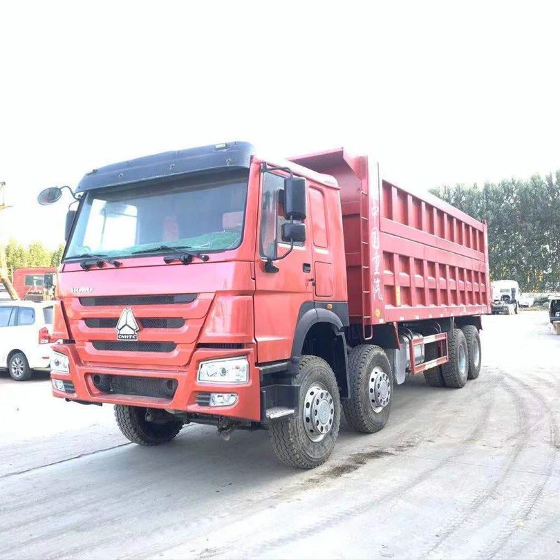 Second Hand 8x4 Sinotruk Howo Dump Truck For Sale