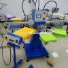 Semi Automatic 3 Color Screen Printer For Garment/T Shirt