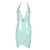 Import Sexy Halter Sleeveless Backless Mini Celebrity Party Dress With Sashes Clubwear Vestidos Pu Leather Women Dresses from China
